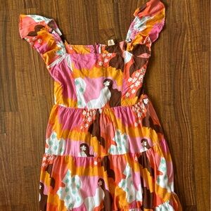 Eternal Summer Hawaii Wahine Patterned Dress